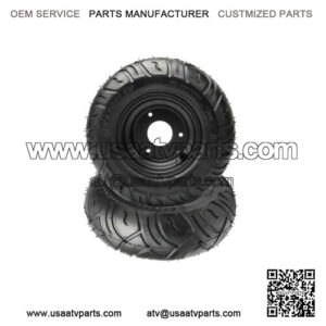 Two Wheel Tires 13x5.00-6 13x5-6 Tire Rim 6 inch For Go Kart Scooter Mower ATV