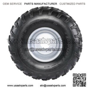 19x7/8 rubber tire with 8 rim universal atv utv replacement tire