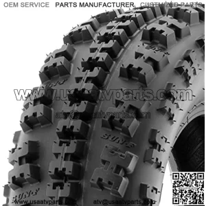 19x7-8 Replacement Tubeless 6 PR ATV UTV Tires A027 [Single]