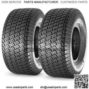 18X7.50-8 18x7.5x8 Turf Saver Lawn Mower Tire 4PR, Set of 2