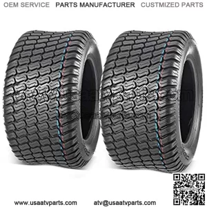 2Pcs 18X8.50-10 Turf Lawn Mower Tractor Riding Tire P332 4PR Load Range B