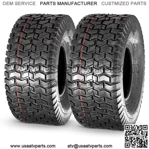 15x6.00-6nhs Lawn Mower Tires, 4PR, P512, Set of 2