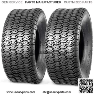 2Pcs 22X9.50-10 Lawn Mower Cart Garden Turf Tires P532 4PR Load Range B
