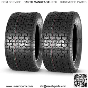 22x9.5-12 22x9.5x12 Turf Tires for Lawn & Garden Mower 4 Ply, Set of 2