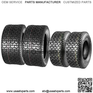 16x6.5-8 & 22x9.5-12 Lawn Mower Tires 4PR(2 Front tires+2 Rear Tires)