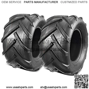 2 Pcs Super Lug 24x12.00-12 24X12.00X12 Lawn Tractor Tires Very Wide 6 Ply Rated