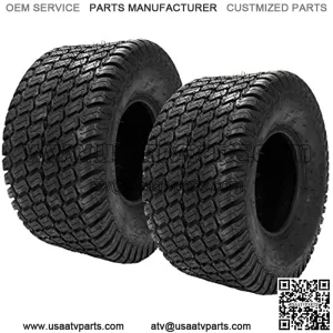 Set of 2 23in 23x10.50-12 Tires Turf 4 Ply Replacement for Garden Lawn Mower Tractor Golf Cart
