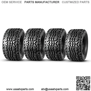 ATV Tires 23X11X10 23x11-10 ATV UTV Quad Tires Compatible with Mule Tires 6 Ply 1880Lbs Max Load, Set of 4