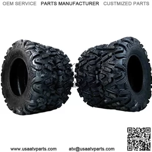 4 New 25x8-12 25x10-12 KT TIRE SET ATV TIRES 6 PLY 25" 25x8x12 25x10x12