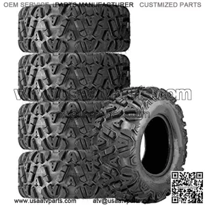 COMBAT 8PLY RADIAL BUNDLE SET OF 4 26X9R12, 26X11R12 FREEDOM UTV/ATV Tires