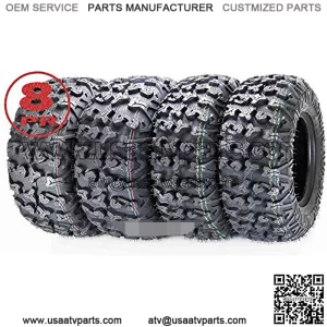 8PR Premium ATV/UTV Tires 27x9x12 & 27x11x12 fit 16-20 Polaris RZR 1000 S/S4/Crew/XP