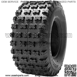 ATV Tires, 22x10-10 Sport Quad ATV Tires, 4 Ply 22x10x10 All Terrain Front Tires Fit All 10 Rims(Pack of 1, Tubeless)