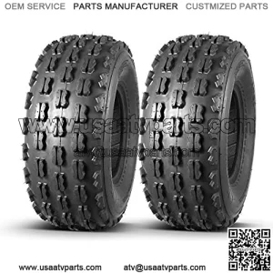 Sport ATV Tires 21X8-9 21x8x9 GNCC 21X8.00-9 Front ATV UTV Race Desert Tires,4 Ply Rating Tubeless, Set of 2