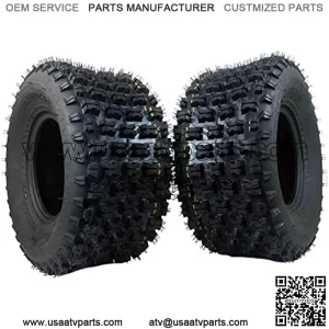 New ATV Sport Quad Tires Two Rear 20X10-9 4 Ply Tires For Yamaha Raptor Banshee Honda 400ex 450r 660 700 400 450 350 250 (Set of 2 rear 20x10-9)