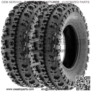 Pair of 2 ATV UTV Sport Tires 23x7-10,6 PR Tubeless A027