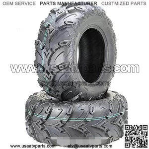 Set 2 Premium 8PR ATV UTV Tires 25X8-12 25x8x12