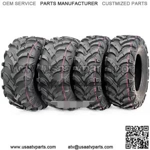 Set 4 ATV tires 24x8-12 & 24x9-11 fit for 00-06 Honda Fourtrax Rancher TRX350FM 350 4X4