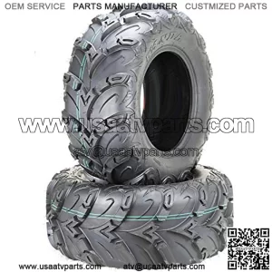 Set of 2 Premium 8PR ATV UTV Tires 25x10-12 25x10x12