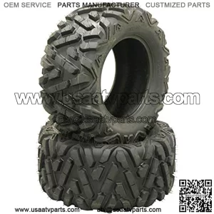 Set of 2 ATV UTV Tires 27x11-12 27x11x12 6PR Big Horn Style