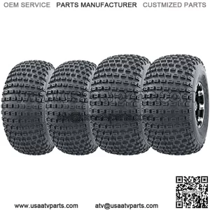 Set of 4 UTV ATV tires 20x7-8 20x7x8 Front & 22x11-8 22x11x8 Rear 4PR