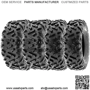 22x7-11 22x10-9 ATV UTV Tires 6 PR Tubeless A051 POWER II [Bundle]