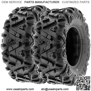 A033 ATV/UTV Tires -- 25x11-12 -- 6 Ply | Pair of 2 | All-Terrain Off-Road