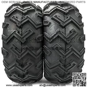 2PCS 25" 25x10-12 ATV Utility UTV Tire Tires 25/10-12 Set 6 Ply