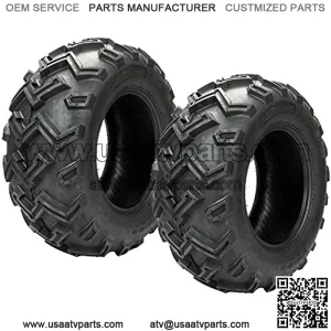 2PCS 25" 25x10-12 Rear ATV Utility UTV Tires Replacement Tire 25x10x12 6Ply fit 12in Rim