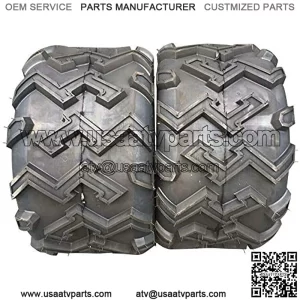 set of 2 22x11-10 ATV UTV All-Terrain Tires 22x11x10 Tubeless 22/11-10 Sports Tires LRB
