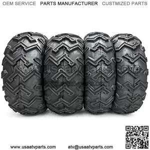 Set of 4 25" 25x8-12 & 25x10-12 ATV Utility UTV Tires AT Front Rear Tires 6PR fit 12" Rim