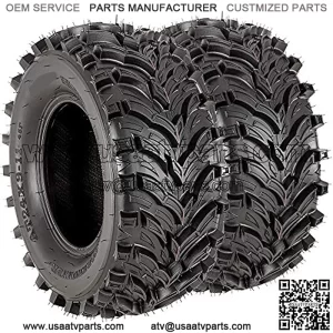 2 New ATV/UTV Tires 24x9-11 Front 24x9x11 6PR, Max Load 365lbs@7psi