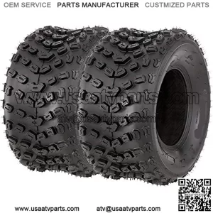 22x10-10 ATV UTV 22x10x10 Kart Sport Tires, 4PR, Set of 2, Tubeless