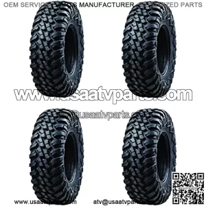 Set Of 4 UTV ATV Tires (27x9-12 / 27x11-12)