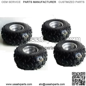 145/70-6" Wheel Taotao Sunl Coolster Roketa ATV Quad Mini Go Kart Cart Tire Rim