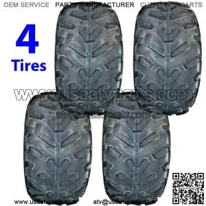 4) 22x11-10 Golf Cart Tires K530 Pathfinder 22/11-10 22x11.00-10