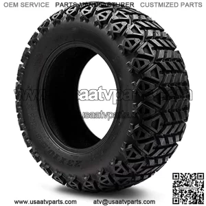 23 X 10.5-12 Dot All-Terrain Tire For Golf Carts & Atv'S (6 Ply Rating) -- 1, Set Of 2 Or 4 (23 X 10.5-12, 1 Individual Tire)