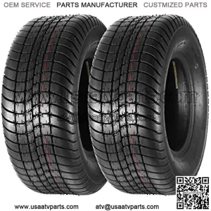 Trailer Tires 20.5x8-10 205/65-10 6PR Load Range C, Set of 2