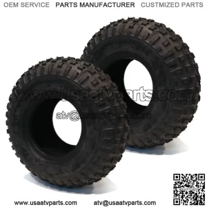 (Pack of 2) Knobby Tire 145/70-6 for General Purpose ATV, Go-Kart, Mini Bike