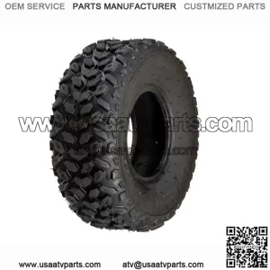 19x7.00-8 Tire with QD112 Knobby Tread for Baja Mini Bikes MB165 & MB200, ATVs, & Go Karts