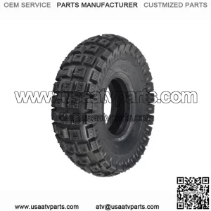 10"x3" (3.00-4, 260x85) Scooter, ATV, & Go Kart Tire with Q113 Knobby Tread