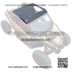 SuperATV Dark Tinted UTV Roof for 2017+ Maverick X3 (See Fitment) | Increases Visibility | Made of 1/4" Polycarbonate | Roof Keeps out Sun, Rain, & Debris | Rattle-Free Fit