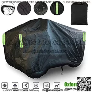 ATV Cover Oxford Cloth for Polaris Sportsman Yamaha Grizzly Honda Kawasaki With Straps Storge