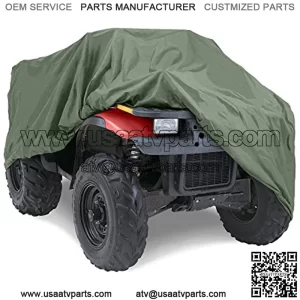 Budge ATV-1 Sportsman ATV Cover, Olive Green, Waterproof, Heavy Duty, Large