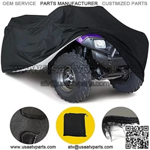 Universal ATV Cover Waterproof Quad Bike 4x4 Four Wheeler Storage XA2YV