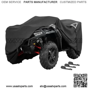 KEMIMOTO Trailerable ATV Storage Cover 420D For Honda FourTrax Foreman 2014-2022
