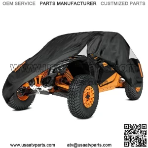 Heavy Duty Utility Vehicle Storage Cover Outdoor For Can-Am Maverick X3 Turbo R