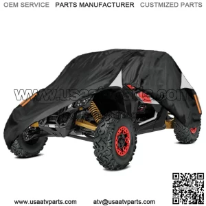 NEVERLAND 300D Utility Vehicle Cover Waterproof For Can-Am Maverick X3 Turbo RR (For: Can-Am Maverick X3)