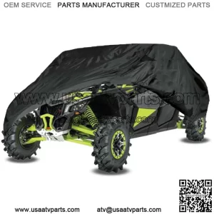 For Can-Am Maverick X3 Max R Turbo Utility Vehicle Cover Storage SxS Waterproof