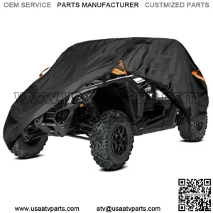 Side By Side Utility Vehicle Cover Outdoor For Can-Am Maverick X3 XDS XMR Turbo (For: Can-Am Maverick X3)