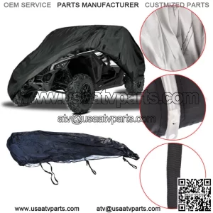 Waterproof Vehicle Storage Cover For Can-Am Maverick X3 4x4 Turbo DPS 2018-2020